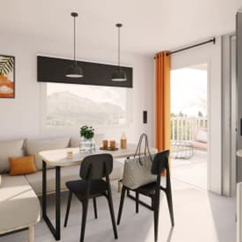 MOBILHOME 2 personnes - Mobil home de Honingbij