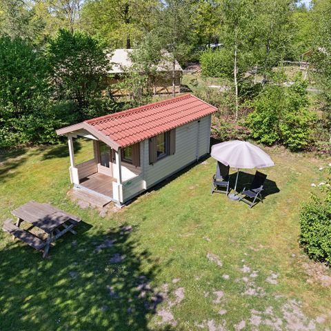 Chalet 2 personnes - Chalet de camping de Bosuil