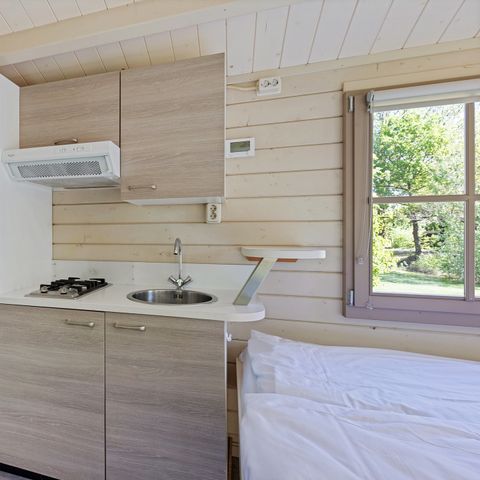 Chalet 2 personnes - Chalet de camping de Bosuil