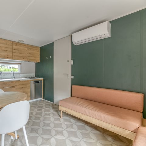 MOBILHOME 4 personnes - Mobil home de Boomklever