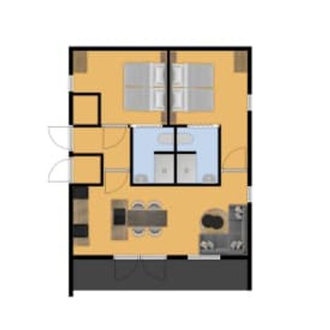 BUNGALOW 4 personnes - Bungalow het Uilennest