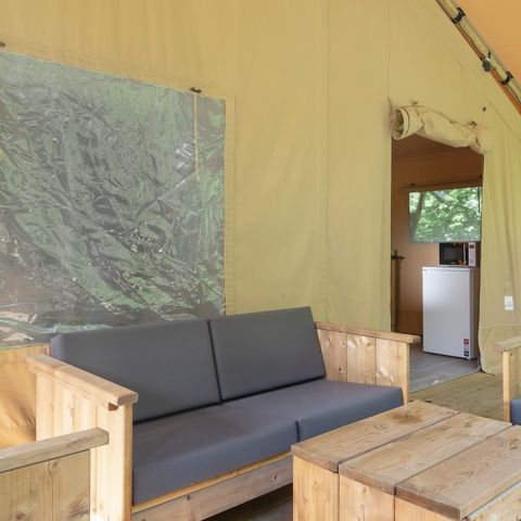 TENTE TOILE ET BOIS 5 personnes - Castor