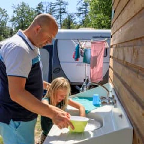 Emplacement - RCN de Noordster - Avec salle de bains privé