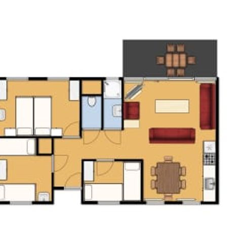 BUNGALOW 6 personnes - le Faucon