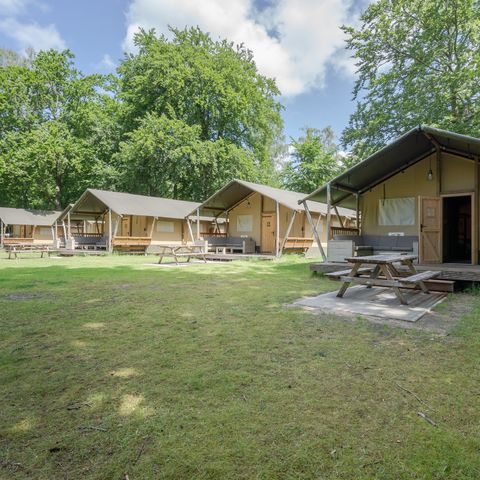 Tente en toile et en bois 6 personnes - Rozenburg