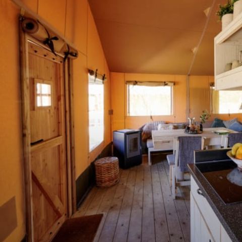 TENTE TOILE ET BOIS 6 personnes - Lommerlust