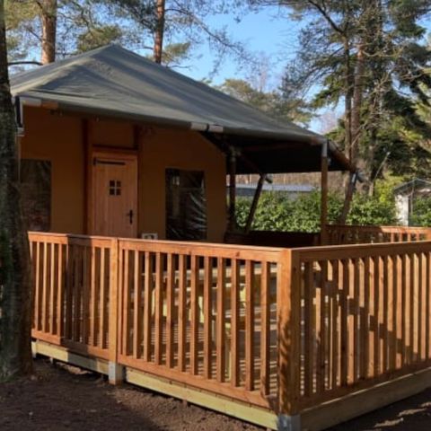 TENTE TOILE ET BOIS 6 personnes - Lommerlust