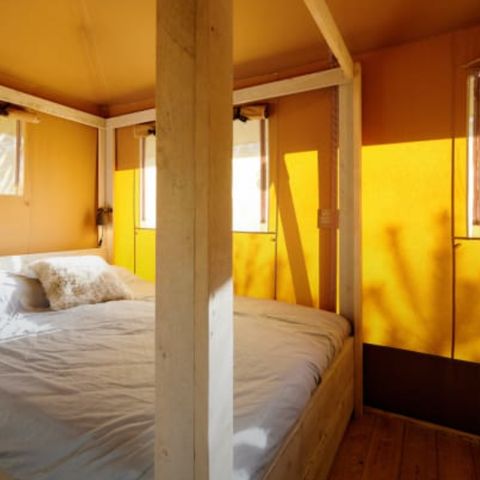 TENTE TOILE ET BOIS 6 personnes - Lommerlust