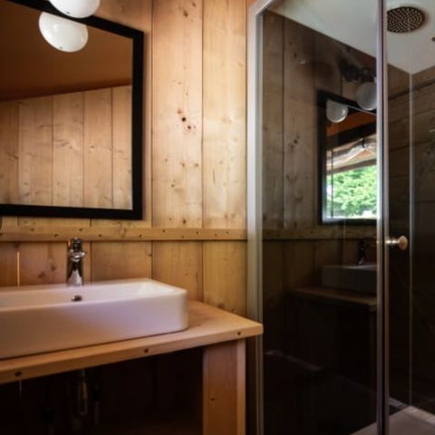 TENTE TOILE ET BOIS 5 personnes - Nieuweroord