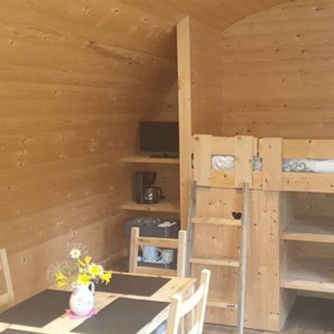 MOBILHOME 2 personnes - Woodlodge max. 2 adultes (pet-friendly)