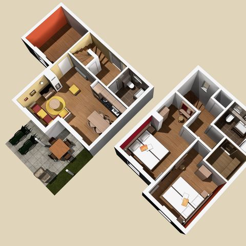 BUNGALOW 4 personnes - VIP BT490