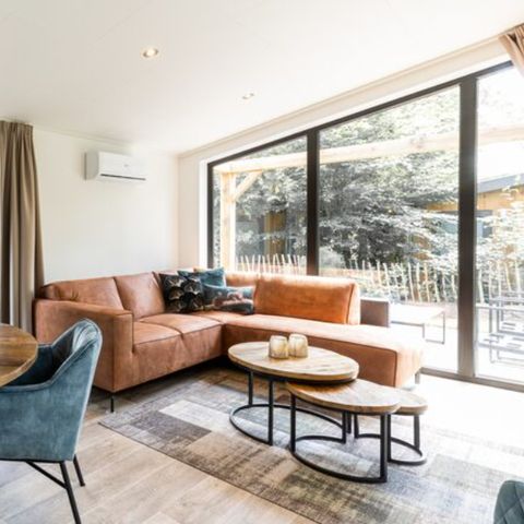 BUNGALOW 4 personnes - Birch Lodge Eco avec bain à remous et sauna