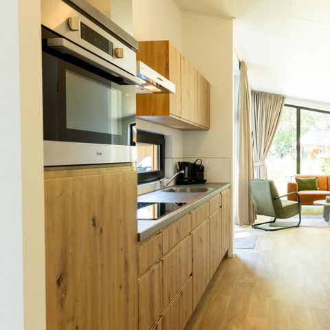 BUNGALOW 4 personnes - Forest Lodge 55 Eco avec bain à remous ou jacuzzi et sauna