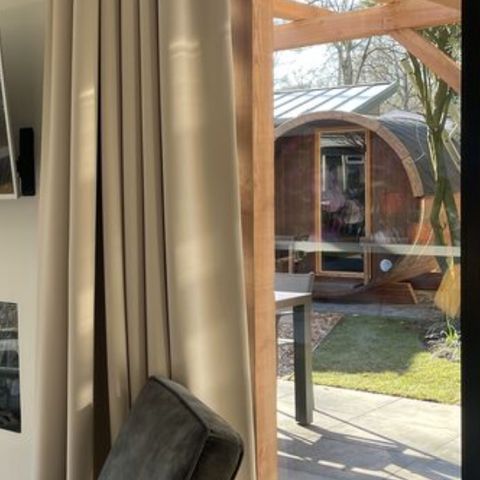 BUNGALOW 6 personnes - Birch Lodge Eco avec bain à remous et sauna