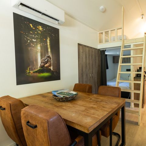 BUNGALOW 4 personnes - Tiny Lodge Eco avec bain à remous