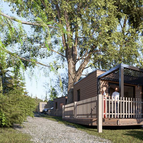 Tiny house 2 personnes - Petite maison avec bain à remous