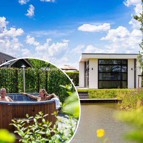 MAISON 4 personnes - Module spécial bien-être (bain à remous)