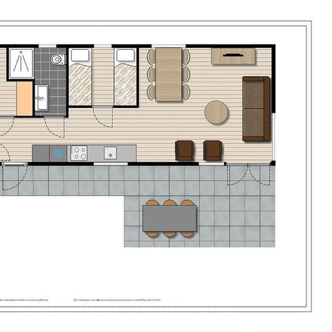 BUNGALOW 6 personnes - Z Module Wellness (Spa)