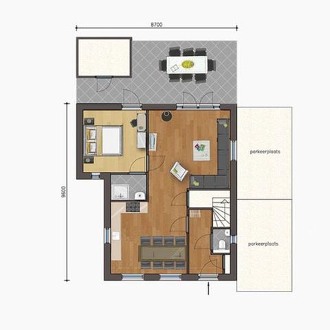 BUNGALOW 8 personnes - Maison Hofmeester Confort avec véranda