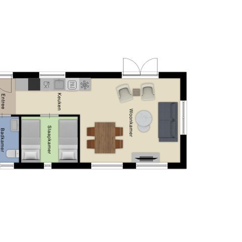 BUNGALOW 4 personnes - Module Bois