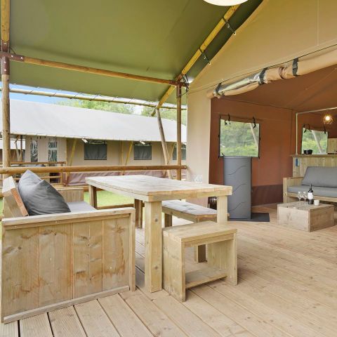 Tente en toile et en bois 6 personnes - 6ST