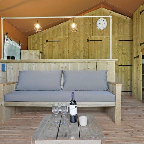 Tente en toile et en bois 6 personnes - 6ST