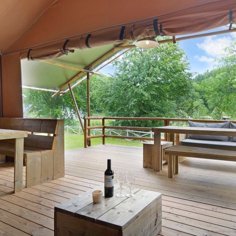 Tente en toile et en bois 6 personnes - 6ST
