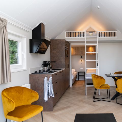 Lodge 4 personnes - Berg - Pavillon d'été et sauna
