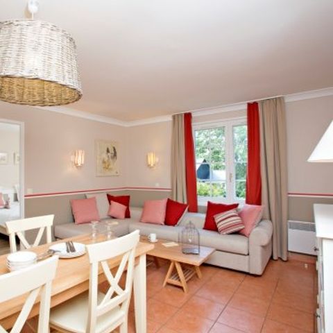 Maison 6 personnes - Maison 6 personnes - 2 chambres - Plain-pied - Terrasse - 43 m² (BRMM6P)