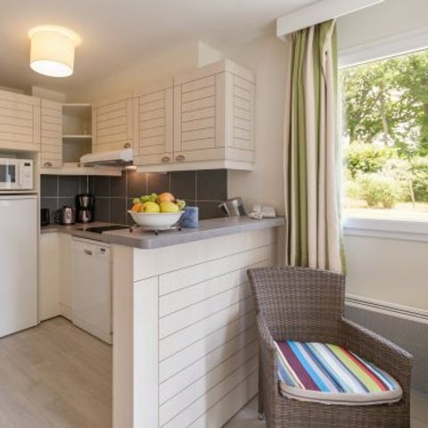 Maison 8 personnes - Maison 8 personnes - 3 chambres - Plain-pied - Terrasse - environ 58 m² (BRMM8P)
