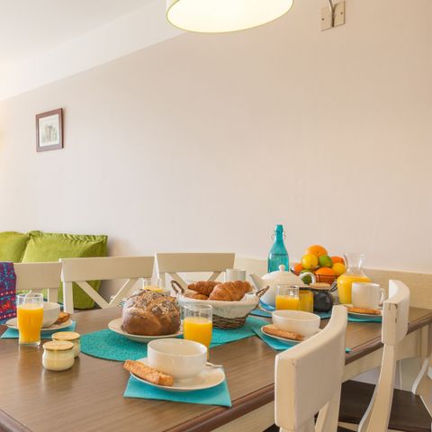 Appartement 6 personnes - 1 chambres + 1 alcôve - Duplex - Terrasse ou balcon - Quartier de Hameau