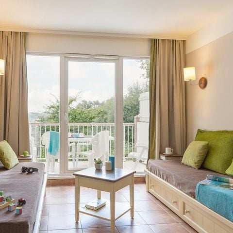 APPARTEMENT 6 personnes - - 1 chambres + 1 alcôve - Duplex - Terrasse ou balcon - Quartier de Hameau