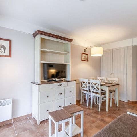 Studio 3 personnes - 1 alcôve - Terrasse ou balcon - Rez-de-jardin - Quartier de Hameau