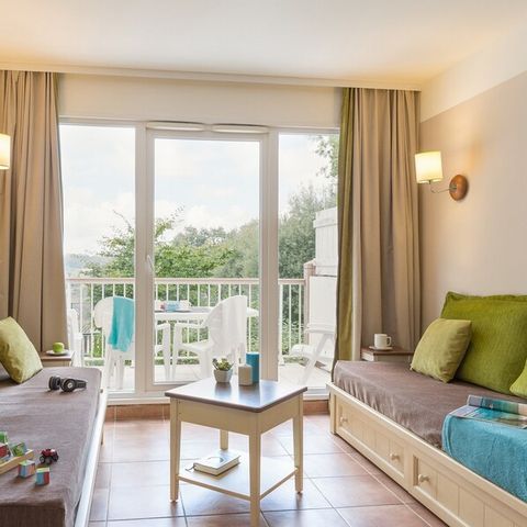 Appartement 6 personnes - 1 chambres + 1 alcôve - Duplex - Terrasse ou balcon - Quartier de Hameau