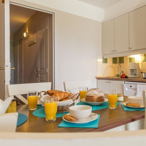 Appartement 6 personnes - 1 chambres + 1 alcôve - Duplex - Terrasse ou balcon - Quartier de Hameau