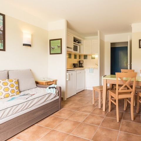 Maison 5 personnes - 1 chambre - Duplex - Rez-de-jardin - Terrasse ou balcon