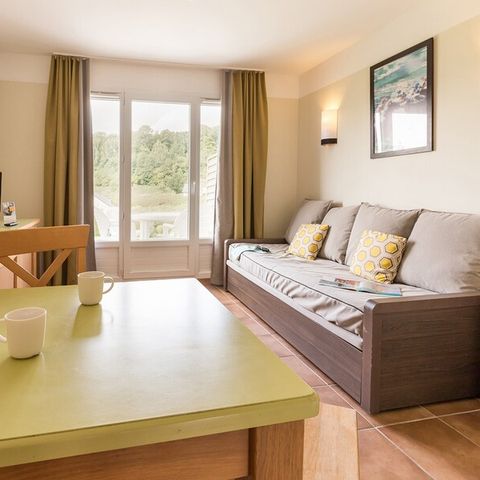 Maison 5 personnes - 1 chambre - Duplex - Rez-de-jardin - Terrasse ou balcon