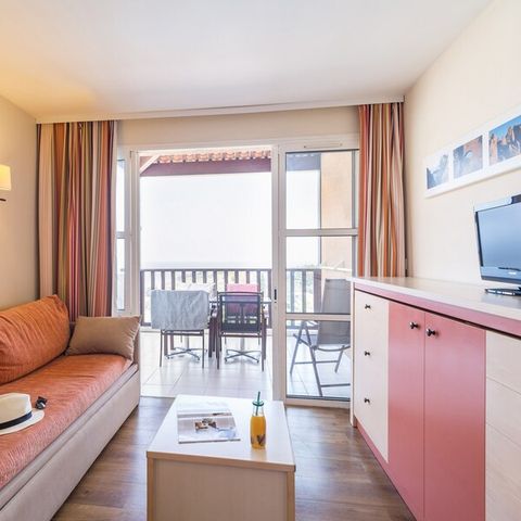 Appartement 5 personnes - 1 chambre - Terrasse - Vue mer