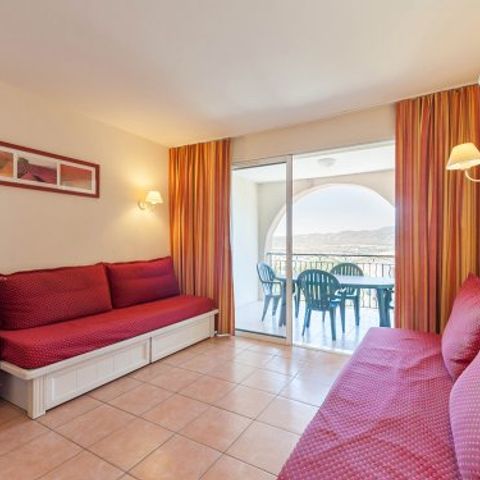 Appartement 5 personnes - Appartement 5 personnes - 1 chambre - Balcon (PO25)
