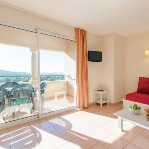 Appartement 6 personnes - Appartement 6 personnes - 1 chambre + 1 coin nuit - Balcon (PO26)