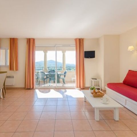 Appartement 6 personnes - Appartement 6 personnes - 1 chambre + 1 coin nuit - Balcon (PO26)