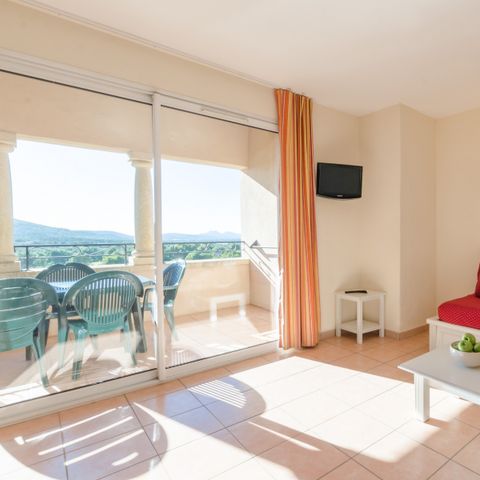 Appartement 6 personnes - - 1 chambre + 1 alcôve - Balcon