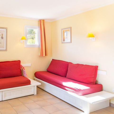 Appartement 7 personnes - 1 CHAMBRE + 1 COIN NUIT - TERRASSE OU BALCON