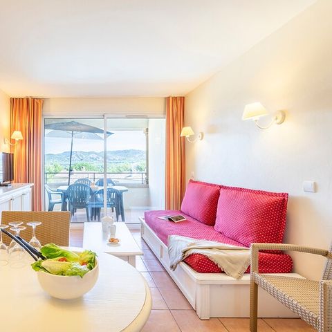Appartement 6 personnes - 1 CHAMBRE + 1 COIN NUIT - TERRASSE OU BALCON
