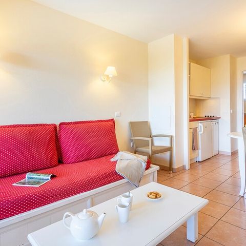 Appartement 6 personnes - 1 CHAMBRE + 1 COIN NUIT - TERRASSE OU BALCON