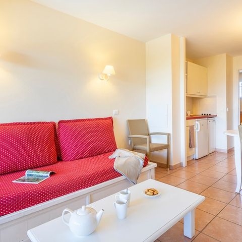 Appartement 6 personnes - Appartement 6 personnes - 1 chambre + 1 coin nuit - Terrasse ou balcon