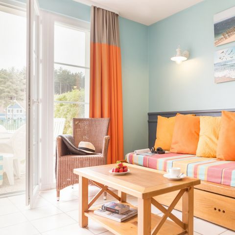 BUNGALOW 6 personnes - - 2 chambres - Terrasse - Quartier Maisons de la Plage
