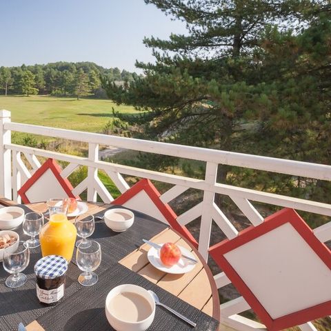 Appartement 4 personnes - 1 chambre - Terrasse ou balcon