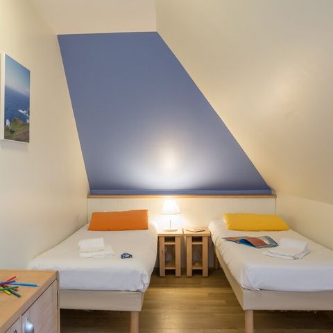 Appartement 6 personnes - 2 chambres - Terrasse ou balcon