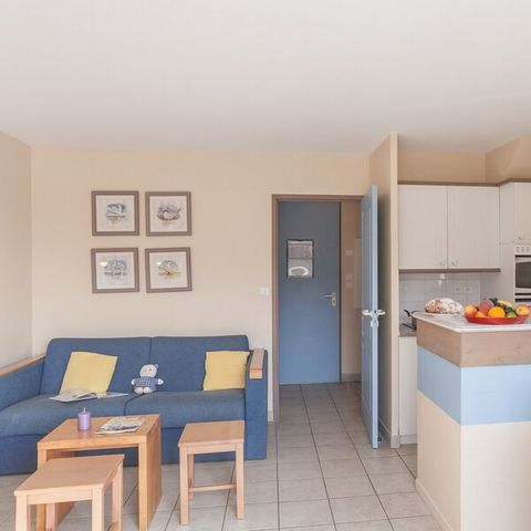 Maison 8 personnes - 2 chambres - 1 coin - Nuit - Terrasse - Vue sur le lac